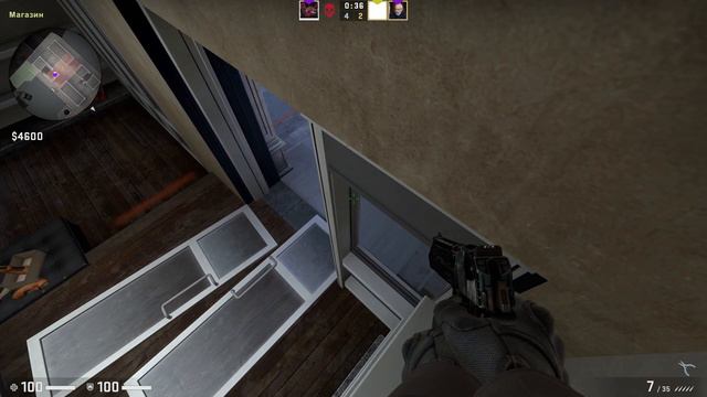 Челендж в напарниках-чисто дигл! CS-GO. смотреть онлайн