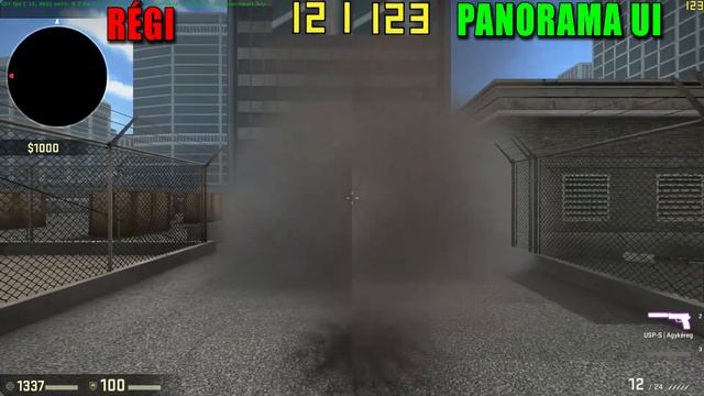 CSGO PANORAMA UI FPS TESZT (Béta) смотреть онлайн