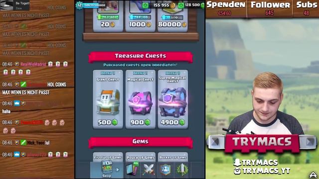 225.000 GEMS! | SO VIELE LEGENDARY CARDS FÜR 1600€! | LOHNT SICH DAS?! | Clash Royale Deutsch смотреть онлайн