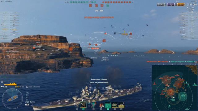 World of Warships Español - ZAO - Un clásico ¿Está desactualizado? ¿Merece la pena? смотреть онлайн
