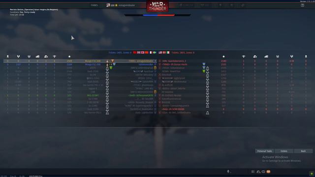 Mirage F1C-200 7 kill game - Realistic Air Battle смотреть онлайн