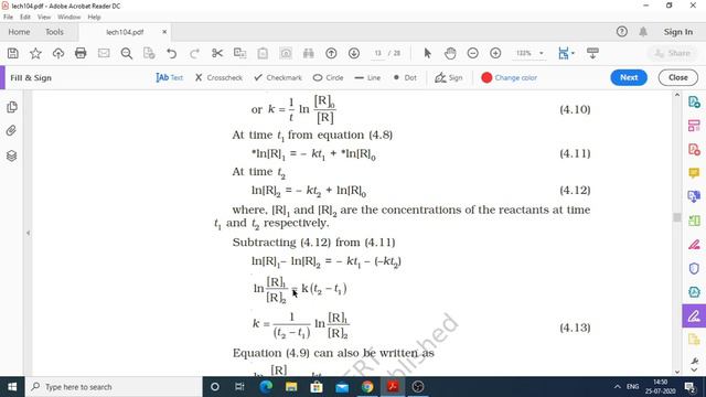 # 2 chemical kinetics [ zero order & first order reaction with numerical ] смотреть онлайн