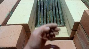 установка колосника в топку печи