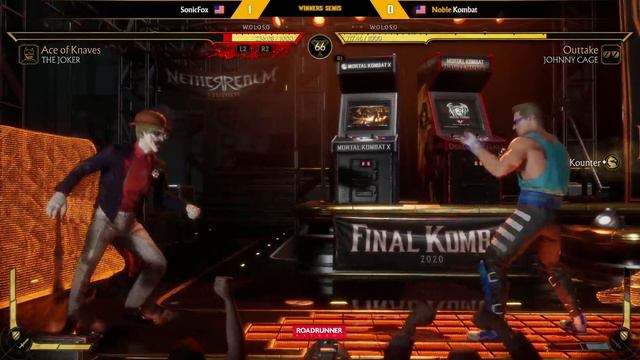 Final Kombat 2020: Semi Finals | Sonic Fox vs Kombat | Mortal Kombat смотреть онлайн