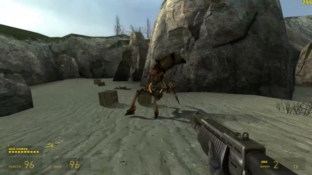 Half-Life 2 with sounds replaced by voice смотреть онлайн