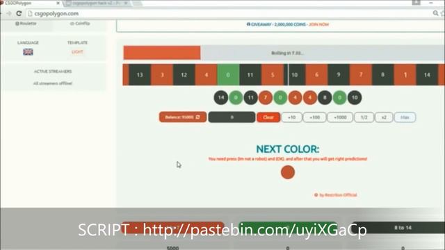 CSGOPOLYGON HACK ! CSGOPOLYGON SCRIPT AND CSGOPOLYGON BOT 2 смотреть онлайн