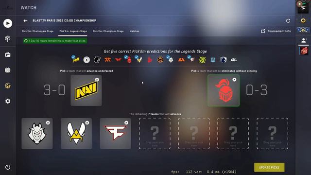 CSGO Paris Major 2023 Pick'Em Predictions for Legends Stage | Blast Paris CSGO major predictions. смотреть онлайн