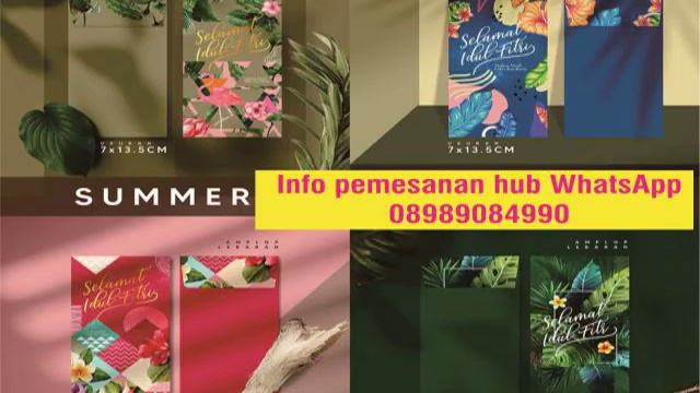 amplop lebaran kekinian, info pemesanan hub whatsapp 0898,9084,990 (bisa COD) смотреть онлайн