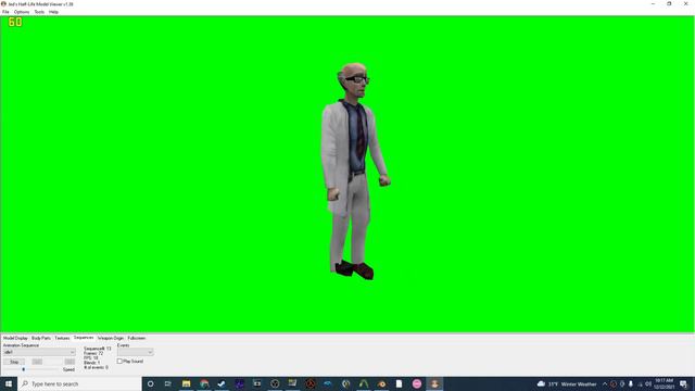 Half life 1/goldsrc scientist animation смотреть онлайн
