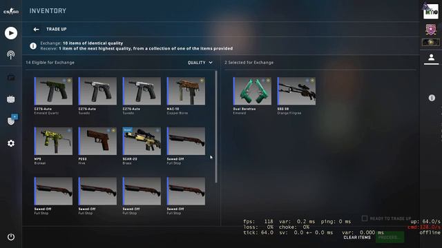 CS:GO Trade Ups Vol.21 - Clutch and Canals Collections смотреть онлайн