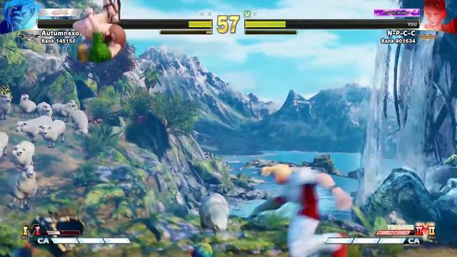 Street Fighter V - Lucia Casual Online Session смотреть онлайн