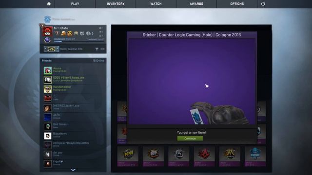 CSGO - COLOGNE 2016 STICKER CAPSULE OPENING! (Funny Moments) смотреть онлайн