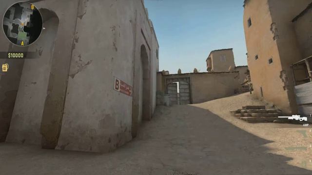 Прострелы на карте Dust 2!! смотреть онлайн