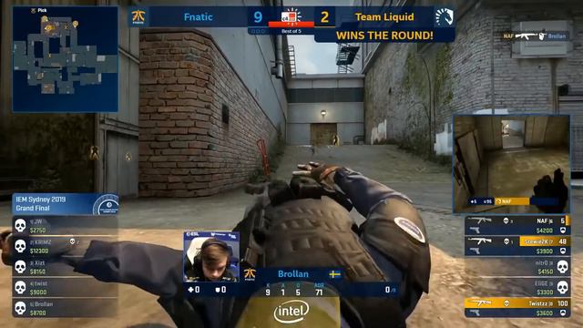 CS:GO - Team Liquid vs Fnatic - Cache Map 1 - IEM Sydney 2019 GF (Highlights) смотреть онлайн