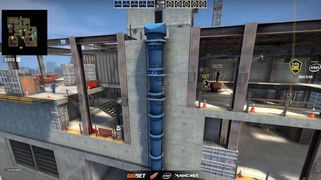 Movistar Riders vs G2 Esports [Map 2, Vertigo] BO3 | ESL One: Road to Rio смотреть онлайн