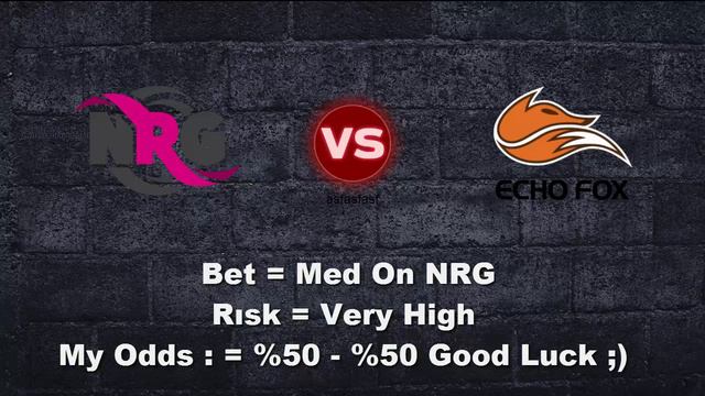NRG Vs EchoFox CS:GO Lounge Bet Prediction 30-04-2016 смотреть онлайн