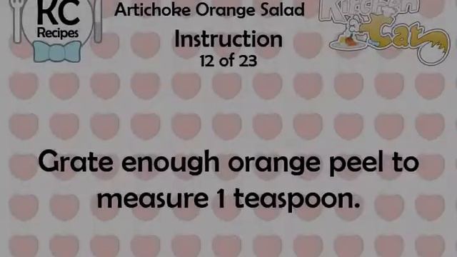 Artichoke Orange Salad - Kitchen Cat смотреть онлайн