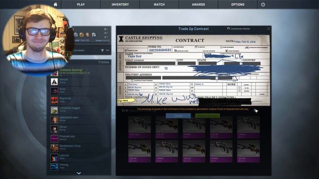 CS:GO - Hyper Beast Trade Up Contract! смотреть онлайн