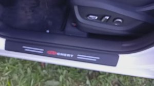 Chery Tiggo 4 PRO Антискол и накладки на пороги.