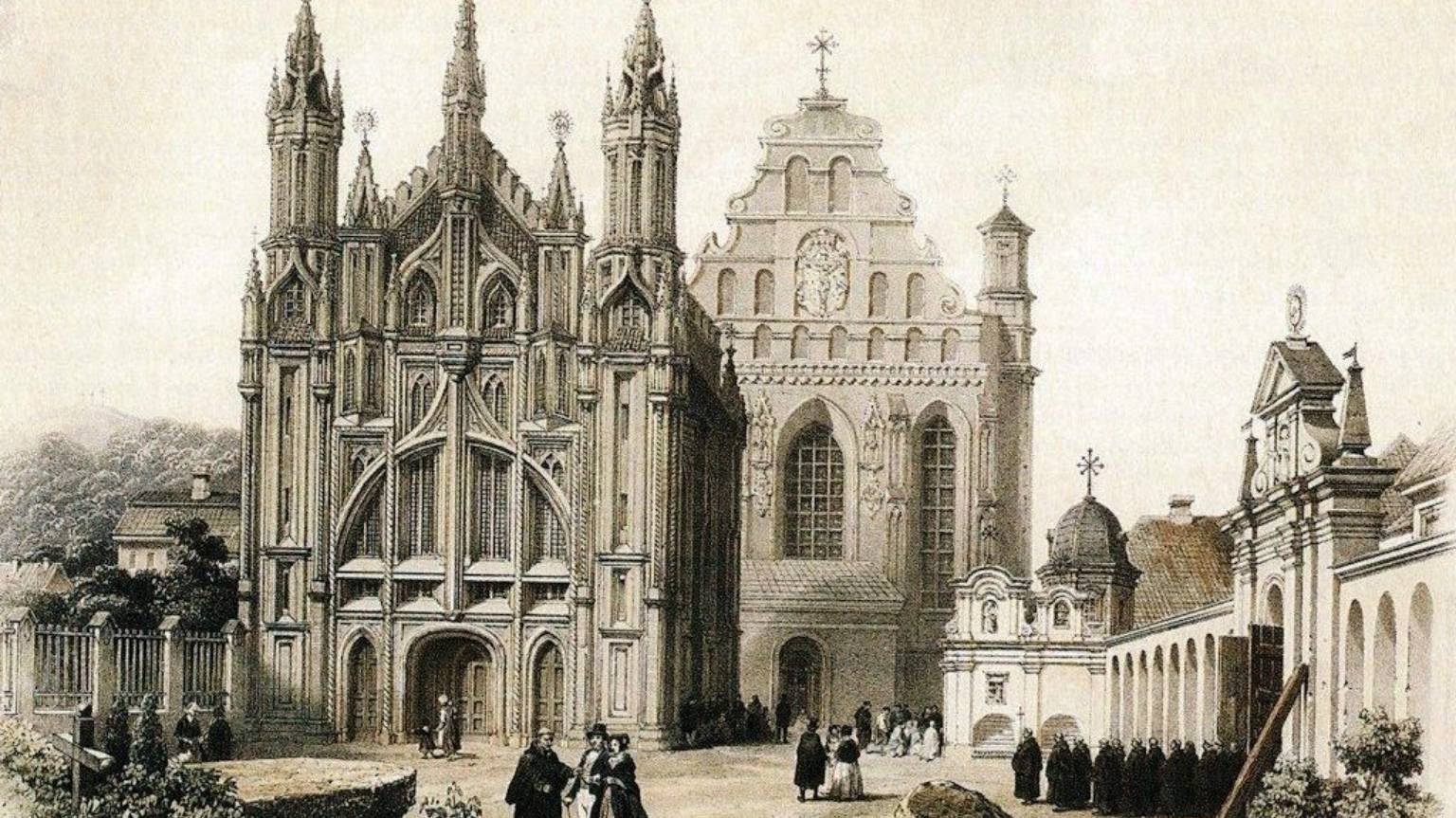 Косцёлы шв. Бернардину ир шв. Онос. Вильнюс-2017