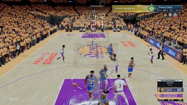 Almost QUINTUPLE-DOUBLE In FINALS vs LEBRON! (Game 4) NBA 2k21 My Career Next Gen Gameplay смотреть онлайн