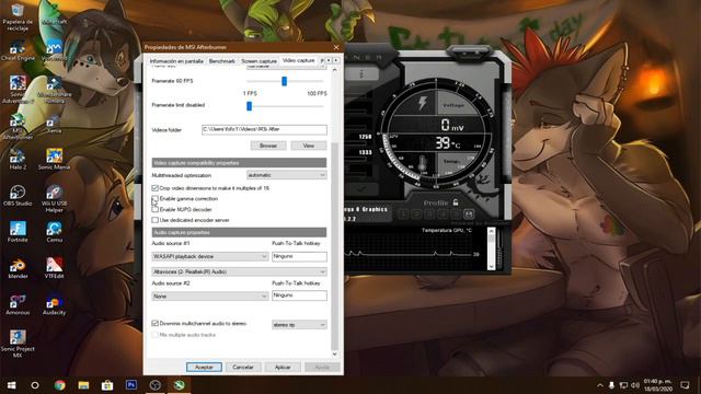 Como grabar con MSI Afterburner смотреть онлайн