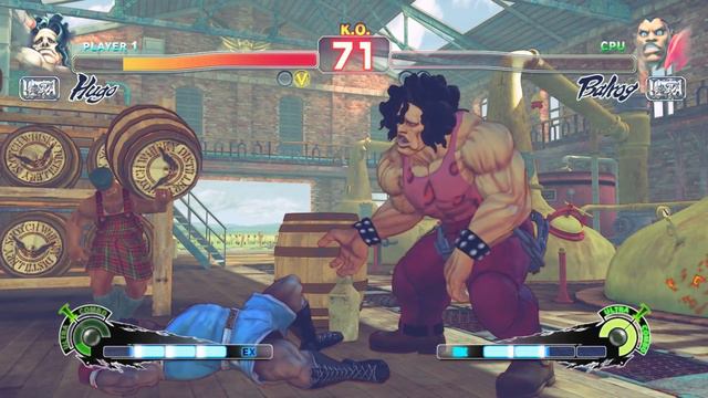 Hugo vs Balrog (Hardest AI) - Ultra Street Fighter IV смотреть онлайн