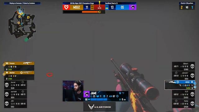 JAME FLICK OF THE YEAR (1V3 CLUTCH) смотреть онлайн