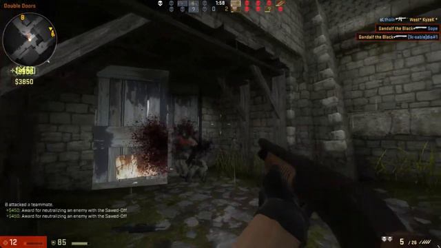 Counter-Strike GO: SICK SAWED-OFF MONTAGE BRO!!!!! смотреть онлайн
