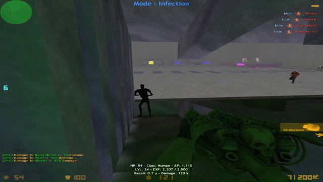 Cs 1.6 OldSchool Zombie Plague(XM1014 SKULL GAMEPLAY) смотреть онлайн