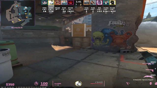 CS2 POV donk (21/11) (overpass) | Counter-Strike 2 Faceit смотреть онлайн