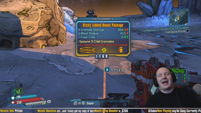 Borderlands The Pre-Sequel My First Legendary Weapon Drop! смотреть онлайн