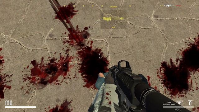 gmod "smod style" blood effects + dismemberment смотреть онлайн
