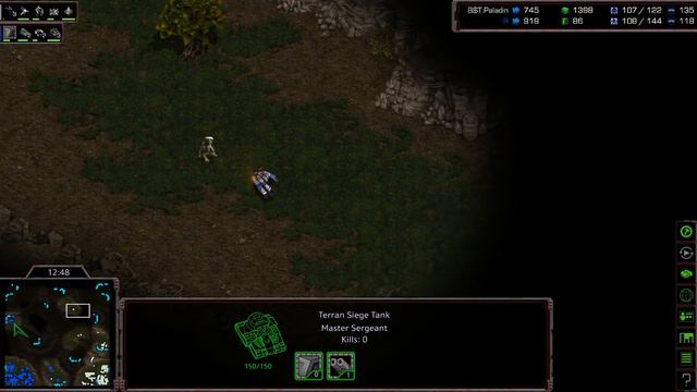 Островной StarCraft, часть 2: (orky)Ranger (T) vs Paladin (P) смотреть онлайн