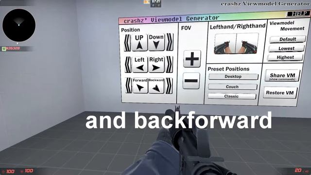 CS GO Tutorial viewmodel generator смотреть онлайн