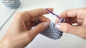 Красивая маленькая сумочка крючком _ Сумка для телефона