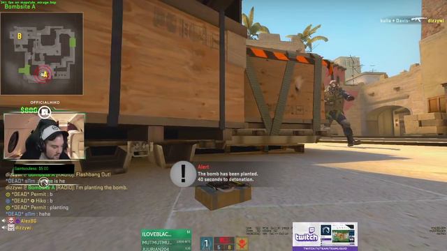 Hiko Plays ESEA pug with Dot Crosshair смотреть онлайн