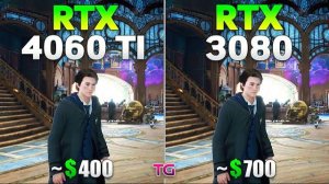 RTX 4060 Ti vs RTX 3080 - Test in 10 Games