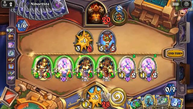 Hearthstone Standard Whizbang the Wonderful Deck Trees are Friends Druid Gameplay 1 смотреть онлайн