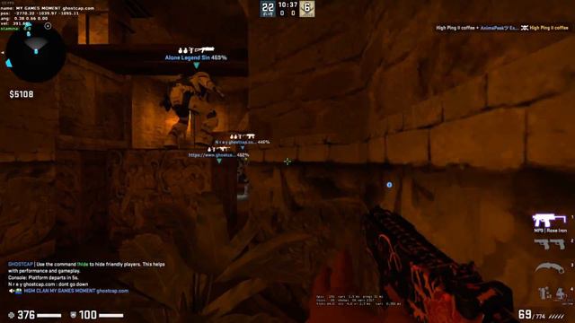 CSGO ZOMBIE ESCAPE ze_banana_temple_v1_3 On Ghostcap Server смотреть онлайн