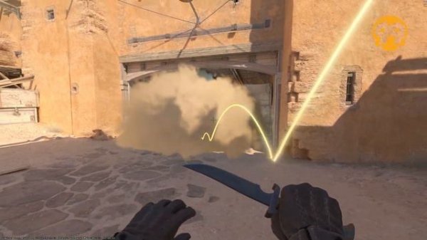 15 EASY Dust2 Smokes in CS2