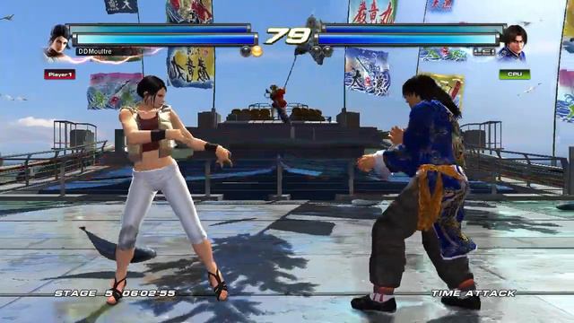 Tekken Tag Tournament 2: Zafina/Jun Kazama Gameplay