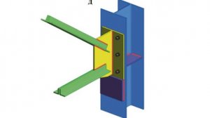 Расчет опорного узла фермы по 1 типу