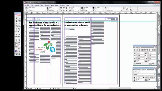 Using Adobe InDesign CS2 - Lesson 5: Placing Articles смотреть онлайн