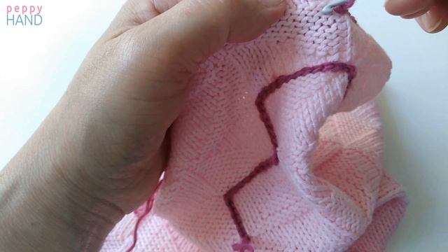 Тамбурный шов крючком | Украшаем вязаное изделие смотреть онлайн