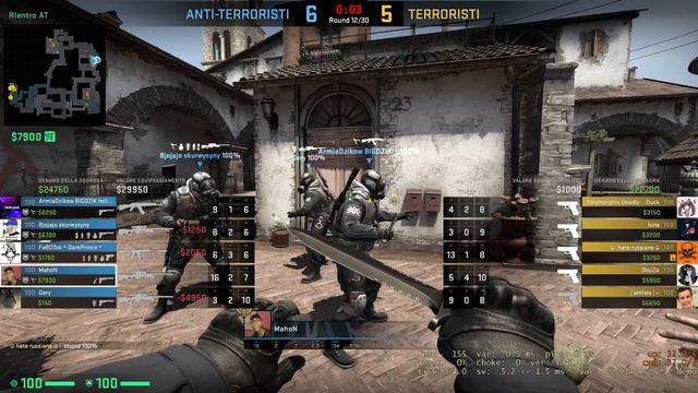 CS:GO 22/02/2021 (WALLHACKS100%)NAME: MahoN "12# CASE OF CHEATING" смотреть онлайн