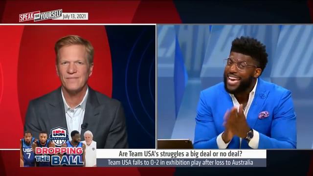 Wiley & Acho react to Team USA's exhibition losses & if it's a big deal I NBA I SPEAK FOR YOURSELF смотреть онлайн