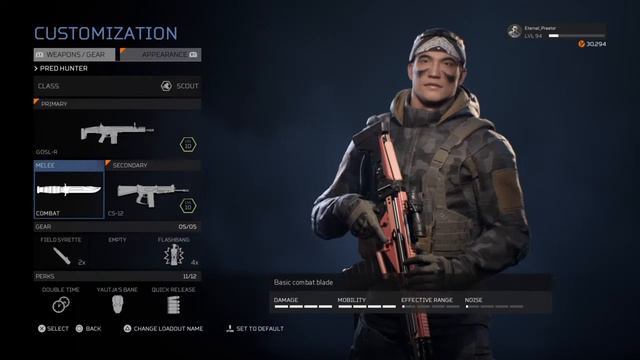 Billy Fireteam Class in Predator Hunting Grounds смотреть онлайн