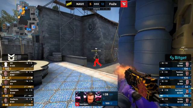 [4K] FaZe vs Natus Vincere – Map 1 Inferno - PGL Major Antwerp 2022 смотреть онлайн