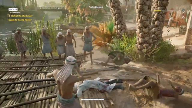 AC Origins - dropkicked into oblivion смотреть онлайн
